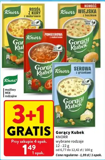 Intermarche Gorący Kubek KNORR oferta