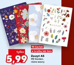 Kaufland Zeszyt A5 oferta
