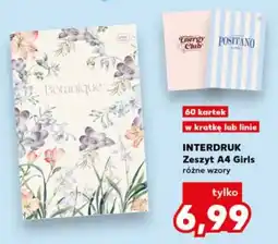 Kaufland Interdruk Zeszyt A4 Girls oferta