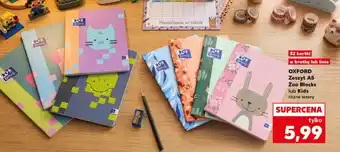 Kaufland Oxford Zeszyt A5 Zoo Blocks lub Kids oferta