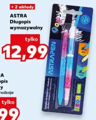 Kaufland Astra Długopis Wymazywalny oferta