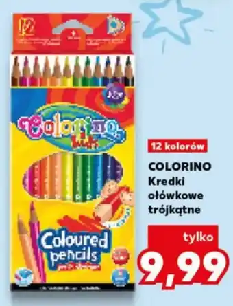 Kaufland Colorino Kredki ołówkowe trójkątne oferta