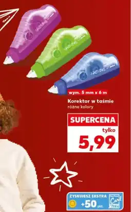 Kaufland Korektor w taśmie oferta