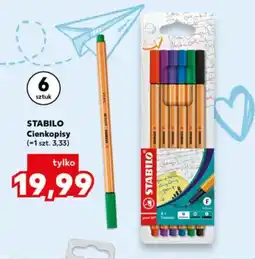 Kaufland Stabilo Cienkopisy oferta