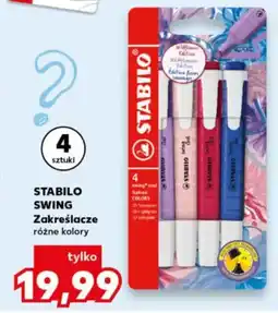 Kaufland Stabilo Swing Zakreślacze oferta
