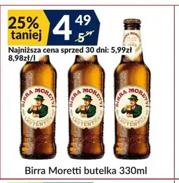 Sużyw Piwo Birra Moretti oferta