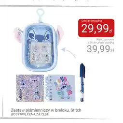 Smyk Zestaw piśmienniczy w breloku Stitch oferta