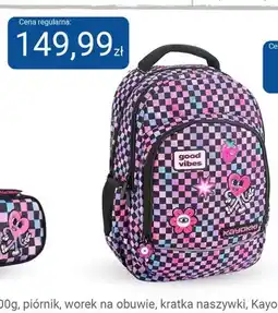 Smyk Plecak trzykomorowy Kayokki kratka naszywki oferta