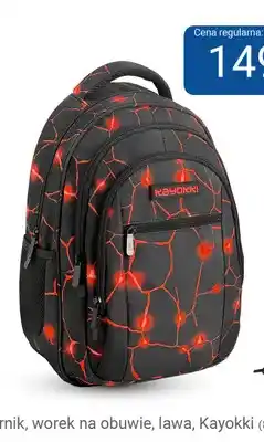 Smyk Plecak trzykomorowy Kayokki lawa oferta