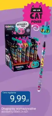 Smyk Długopis wymazywalny Colorino School Cat Power oferta