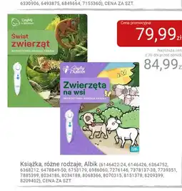 Smyk Książka interaktywna Albik Świat zwierząt oferta