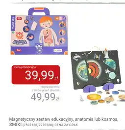 Smyk Magnetyczny zestaw edukacyjny anatomia Smiki oferta