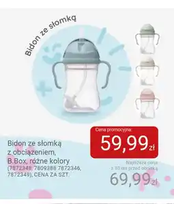 Smyk Bidon ze słomką z obciążeniem B.Box oferta