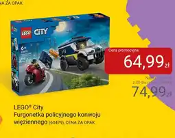 Smyk Klocki LEGO City Furgonetka policyjnego konwoju więziennego 60479 oferta