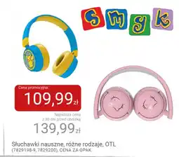 Smyk Słuchawki nauszne OTL Hello Kitty oferta