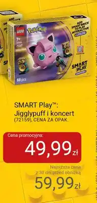 Smyk Klocki LEGO Pokémon SMART Play Jigglypuff i koncert 72159 oferta
