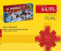 Smyk Klocki LEGO NINJAGO Zilvar i smocza bestia Grimtak 71863 oferta