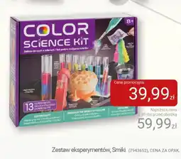 Smyk Zestaw eksperymentów do nauki o kolorach Smiki oferta