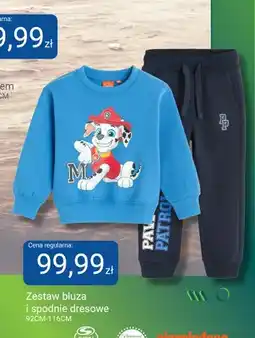 Smyk Zestaw dziecięcy bluza i spodnie dresowe Psi Patrol oferta