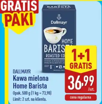 ALDI Kawa mielona Dallmayr oferta