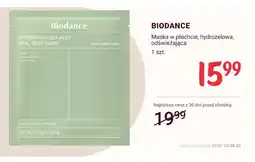 Rossmann Maska w płachcie hydrożelowa odświeżająca Biodance oferta