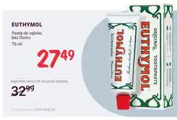 Rossmann Pasta do zębów bez fluoru Euthymol Original oferta