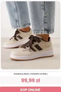 Renee Sneakersy damskie Renee Basic z Paskami na Boku oferta