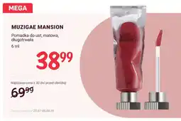 Rossmann Pomadka do ust matowa długotrwała Muzigae Mansion oferta