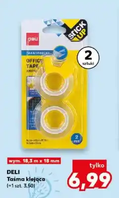 Kaufland Taśma klejąca Deli 2-pak oferta