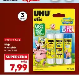 Kaufland Kleje w sztyfcie UHU 3-pak oferta