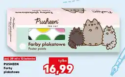 Kaufland Farby plakatowe Pusheen 12-pak oferta