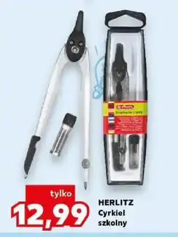 Kaufland Cyrkiel szkolny Herlitz oferta