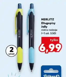 Kaufland Długopisy Jelly Herlitz 2-pak oferta
