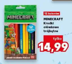 Kaufland Kredki ołówkowe trójkątne Minecraft oferta