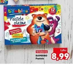 Kaufland Pastele olejne Bambino 12 kolorów oferta