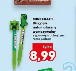 Kaufland Długopis automatyczny wymazywalny Minecraft oferta