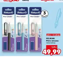 Kaufland Zestaw pióro wieczne + 2 naboje Pelikan oferta