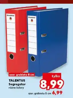 Kaufland Segregator TALENTUS szer. grzbietu 5 cm oferta