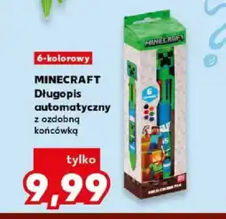 Kaufland Długopis automatyczny z ozdobną końcówką Minecraft oferta