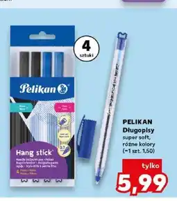 Kaufland Długopisy super soft Pelikan 4-pak oferta