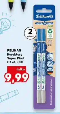 Kaufland Korektory Super Pirat Pelikan 2-pak oferta