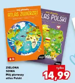 Kaufland Książka Mój pierwszy atlas Polski Zielona Sowa oferta