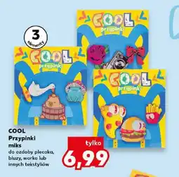 Kaufland Przypinki COOL 3-pak miks oferta