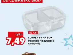 Kaufland Pojemnik na żywność z przegrodą Curver Snap Box oferta