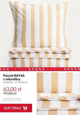 Homla Pościel z mikrofibry RAYAS 160x200 cm + 2x70x80 cm oferta