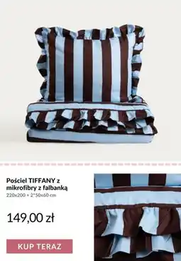 Homla Pościel TIFFANY z mikrofibry z falbanką oferta