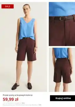 Greenpoint Szorty damskie proste Greenpoint oferta