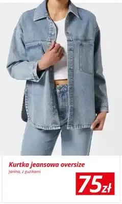 KiK Kurtka jeansowa oversize Janina z guzikami oferta