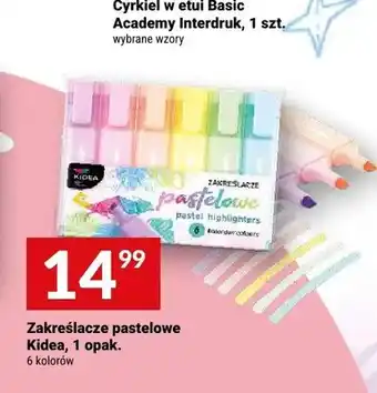 Twój Market Zakreślacze pastelowe Kidea oferta