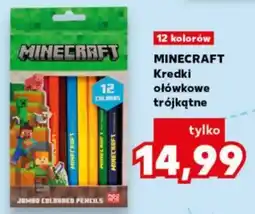 Kaufland Minecraft Kredki Ołówkowe Trójkątne oferta